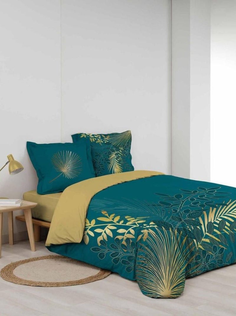 Housse De Couette 240x220 Zen Spirit + 2 Taies Coton 57 Fils - Housse