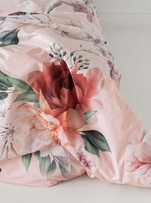 Housse de couette Summer floral "Happyfriday" - Kiabi