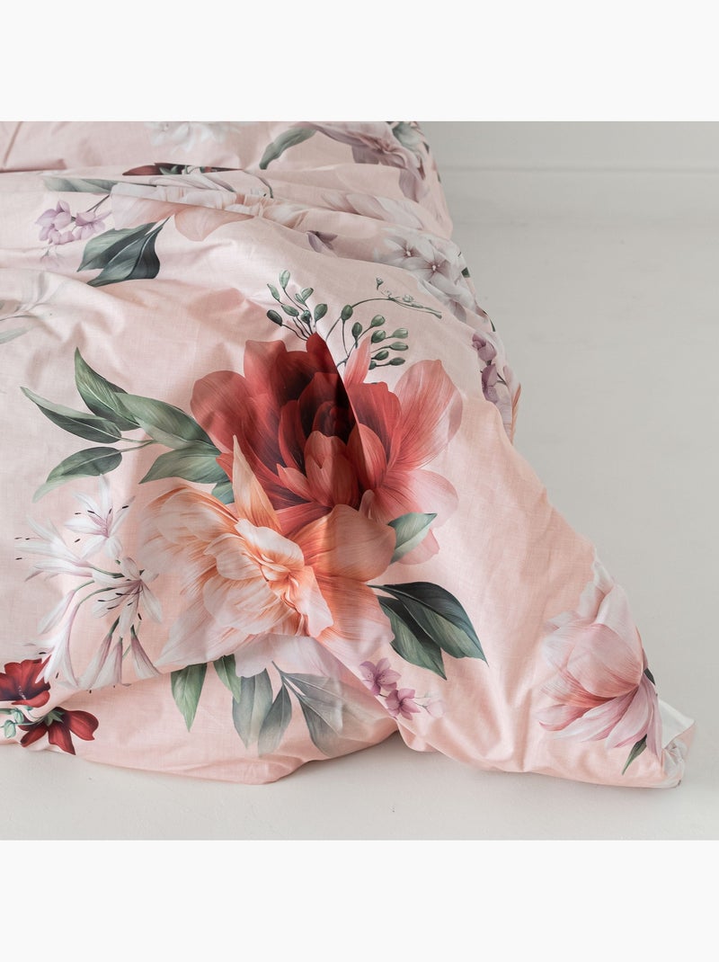 Housse de couette Summer floral "Happyfriday" Multicolore - Kiabi