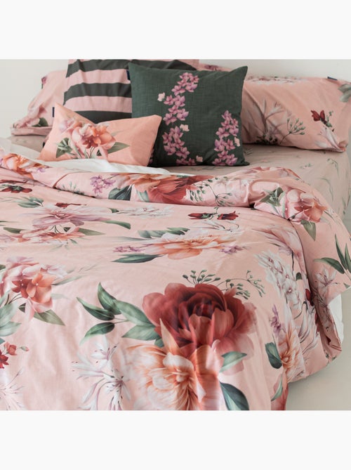 Housse de couette Summer floral "Happyfriday" - Kiabi