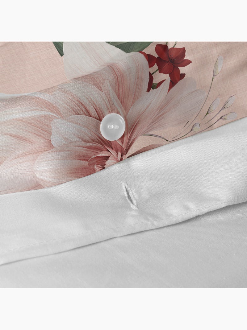 Housse de couette Summer floral "Happyfriday" Multicolore - Kiabi