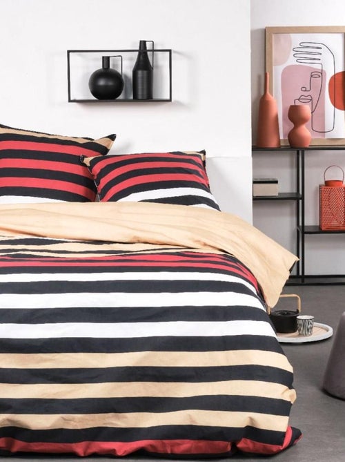 Housse de couette  Sunshine 11.1 + taie(s) 100% coton 57 fils - Kiabi