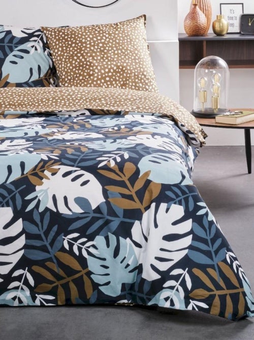 Housse de couette  Sunshine Lushy + taie(s) 100% coton 57 fils - Kiabi