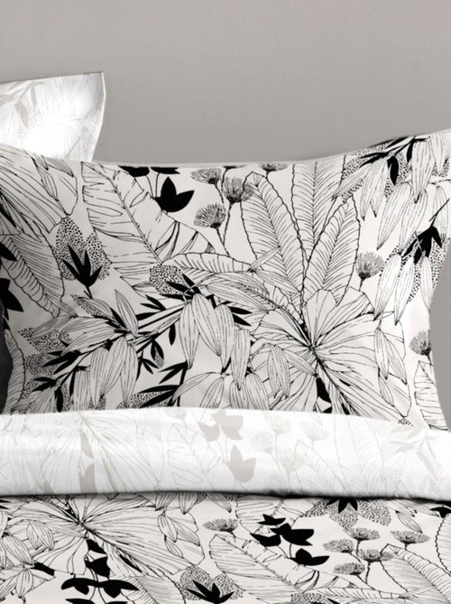 Housse de couette SURYA + 2 taies d’oreiller en coton 57 fils - Kiabi