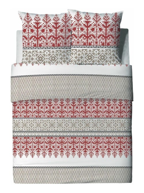 Housse de couette + taie Halty - Kiabi
