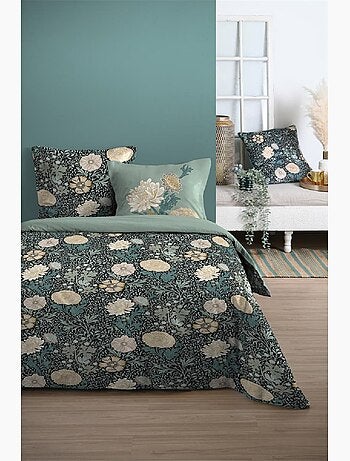 Housse de couette + taies 240x260cm Bouquet