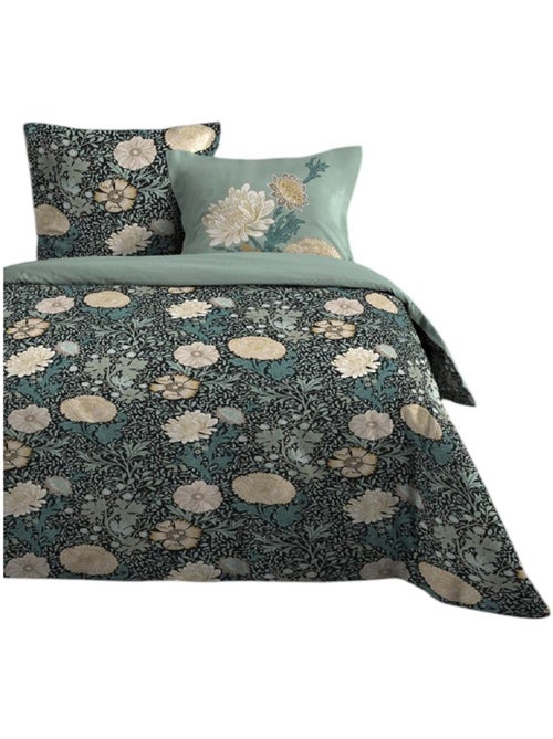 Housse de couette + taies 240x260cm Bouquet - Kiabi