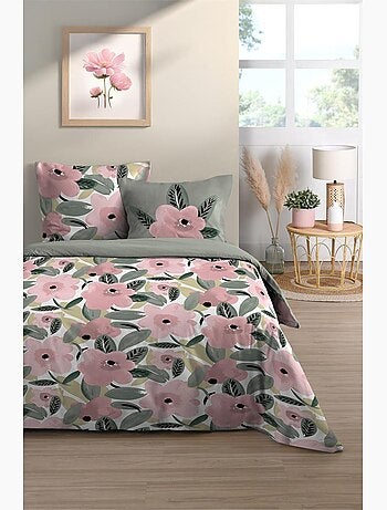 Housse de couette + taies 240x260cm douceur d'ete