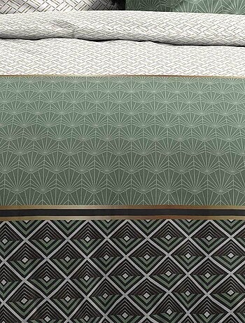 Housse de couette + taie(s) Belor coton Percale 78 fils