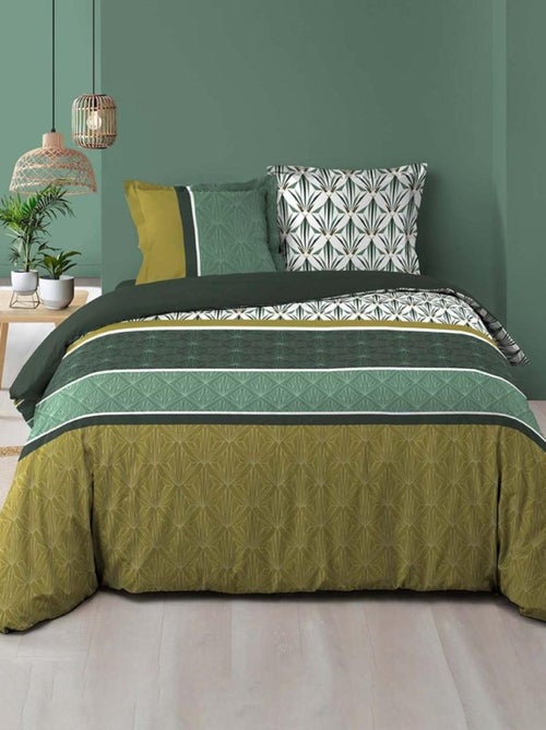 Housse de couette  + taie(s) Bogota coton 57 fils - Kiabi