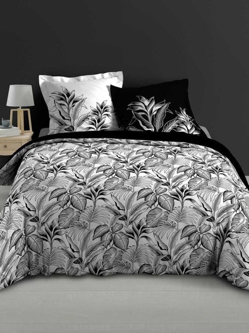 Housse de couette  + taie(s) Cabana coton percale 78 fils - Kiabi