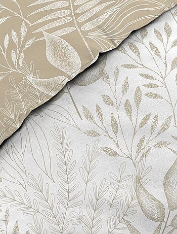 Housse de couette + taie(s) Cassia coton 57 fils