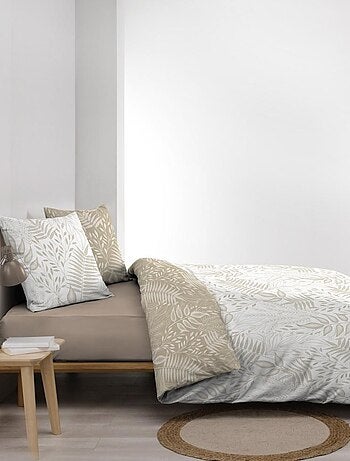 Housse de couette + taie(s) Cassia coton 57 fils