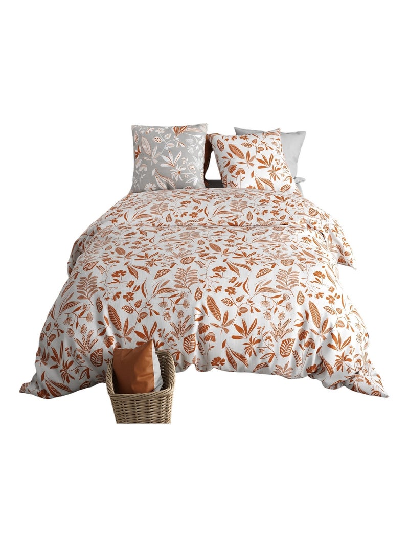 Housse de couette +  taies Collection Kaylie Blanc - Kiabi