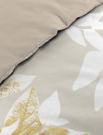 Housse de couette + taie(s) Enora coton 42 fils