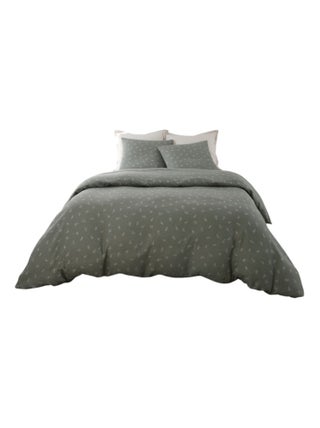 Housse de couette + taies gaze de coton 240 x 260 cm Celestine