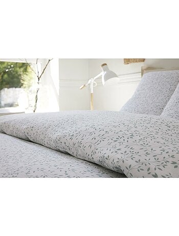 Housse de couette + taies gaze de coton Murmure