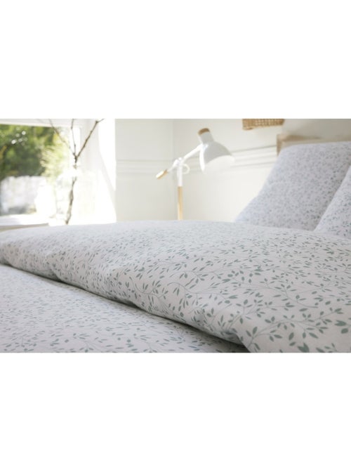 Housse de couette + taies gaze de coton Murmure - Kiabi