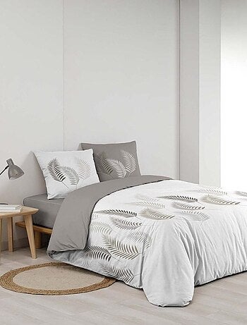 Housse de couette + taie(s) Goyave coton 57 fils