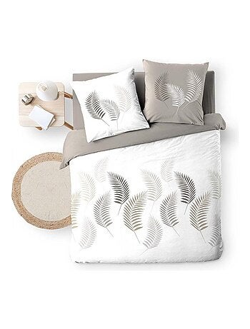 Housse de couette + taie(s) Goyave coton 57 fils