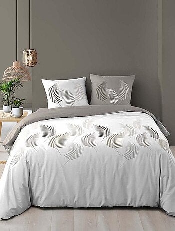 Housse de couette + taie(s) Goyave coton 57 fils