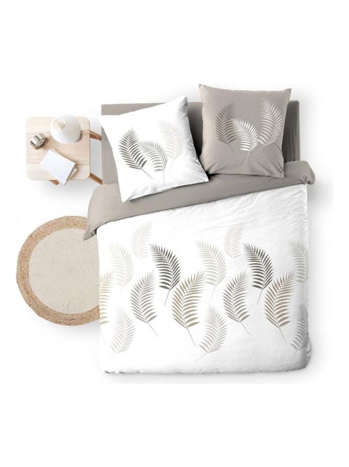 Housse de couette  + taie(s) Goyave coton 57 fils - Kiabi