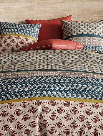Housse de couette + taie(s) Manille coton Percale 71 fils