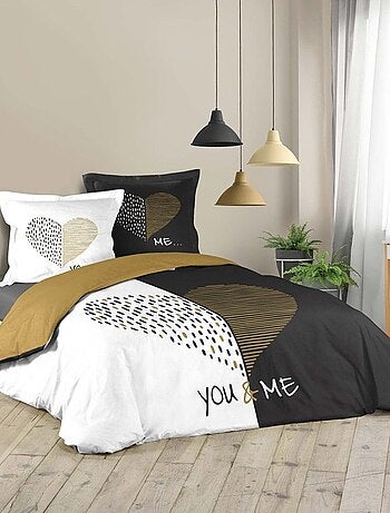 Housse de couette + taie(s) Miu coton