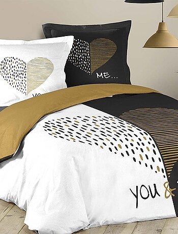 Housse de couette + taie(s) Miu coton