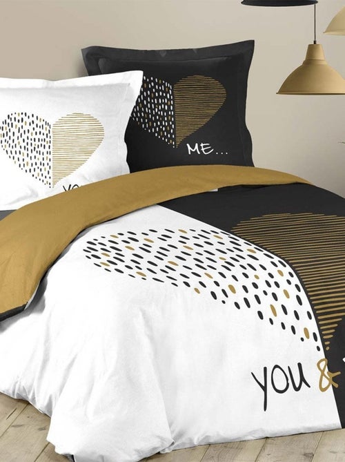Housse de couette  + taie(s) Miu coton - Kiabi