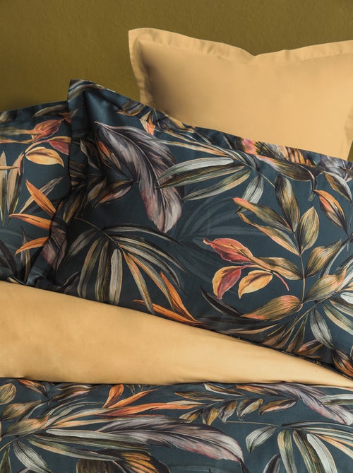 Housse de couette + taies oreiller satin de coton "Calitta" - Kiabi Housse de couette + taies oreiller satin de coton "Calitta" - Kiabi