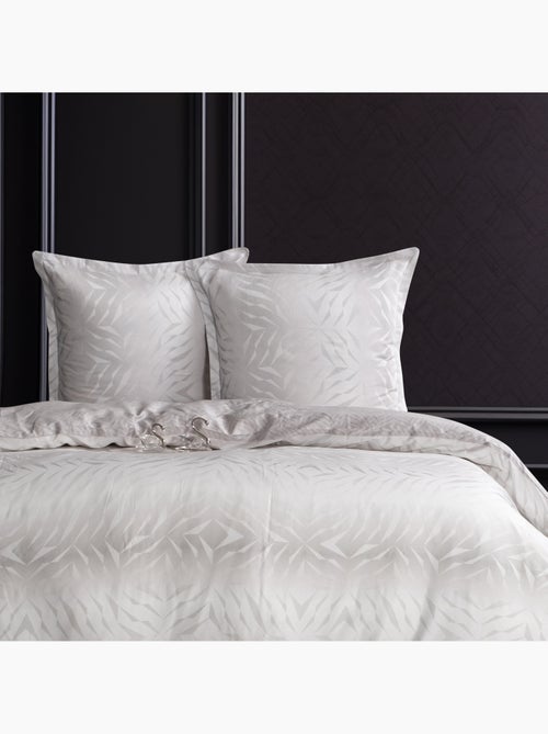 Housse de couette + taie(s) oreiller satin de coton "Duff" - Kiabi Housse de couette + taie(s) oreiller satin de coton "Duff" - Kiabi