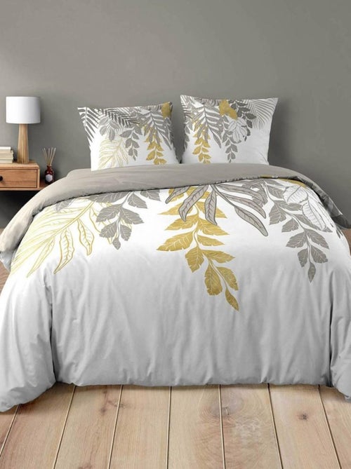 Housse de couette  + taie(s) Orlana coton 42 fils - Kiabi