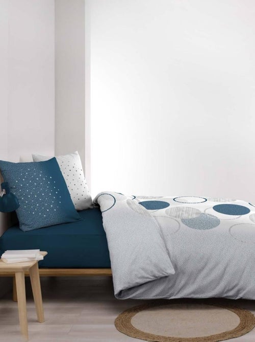 Housse de couette  + taie(s) Voie lactée coton 42 fils - Kiabi