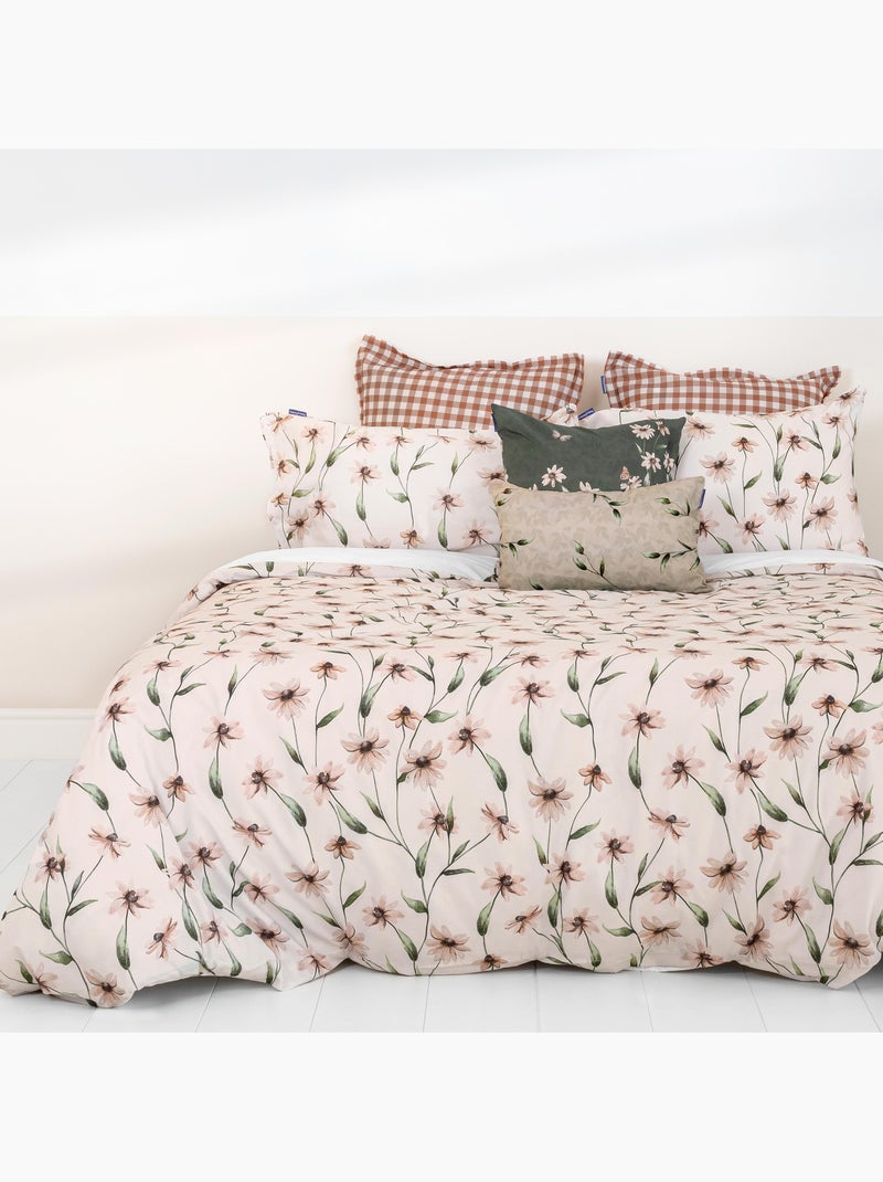 Housse de couette Tinny bloom "Happyfriday" Blanc - Kiabi