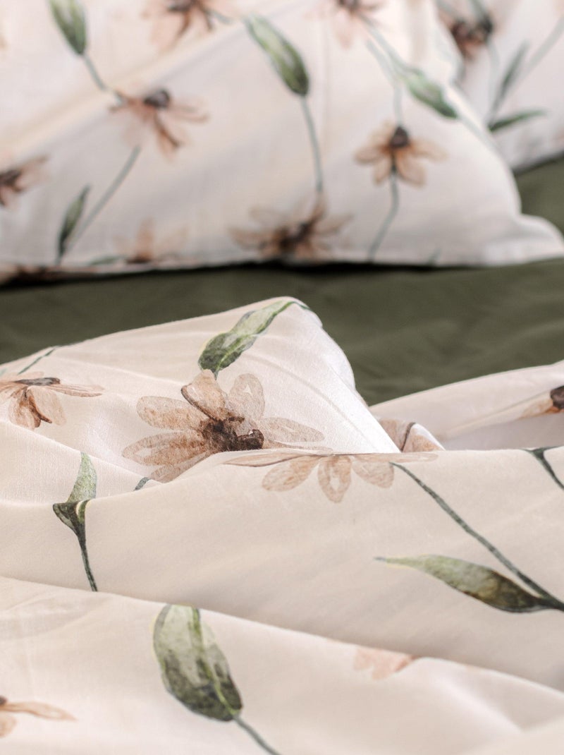 Housse de couette Tinny bloom "Happyfriday" Blanc - Kiabi