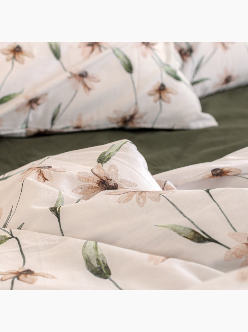 Housse de couette Tinny bloom "Happyfriday" Multicolore - Kiabi