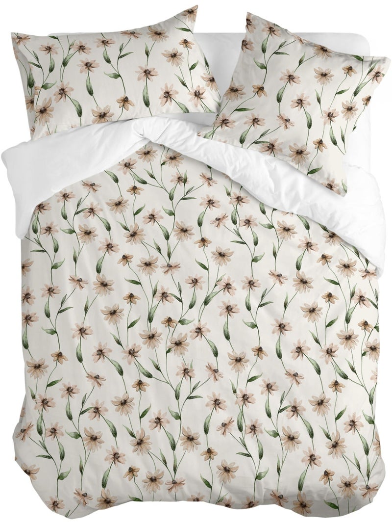 Housse de couette Tinny bloom "Happyfriday" Multicolore - Kiabi