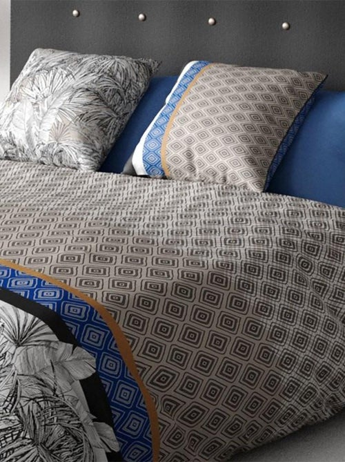 Housse de couette Toki + taie(s) coton 57 fils - Kiabi Housse de couette Toki + taie(s) coton 57 fils - Kiabi