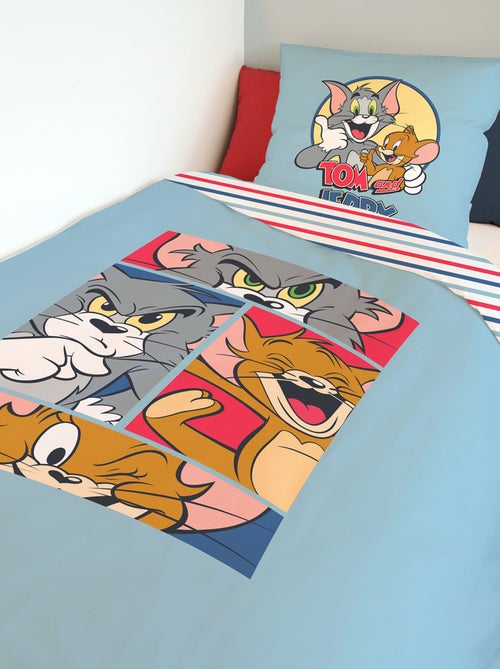Housse de couette Tom&Jerry BD 140x200 cm - 100% Coton - Kiabi