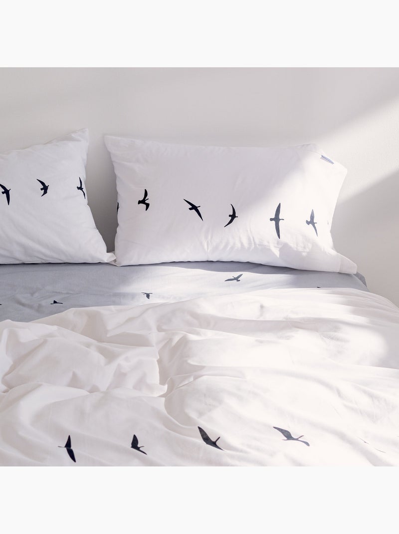 Housse de couette Trip "Happyfriday" Blanc - Kiabi