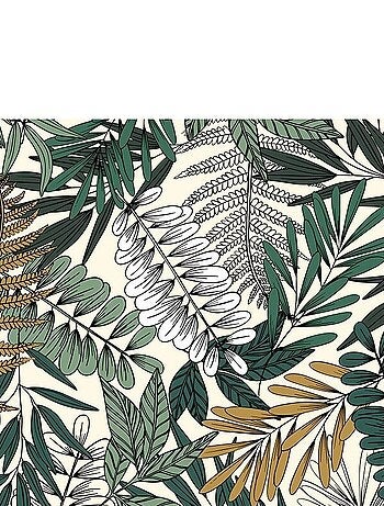 Housse de couette Tropik + taie(s) 100% coton 57 fils