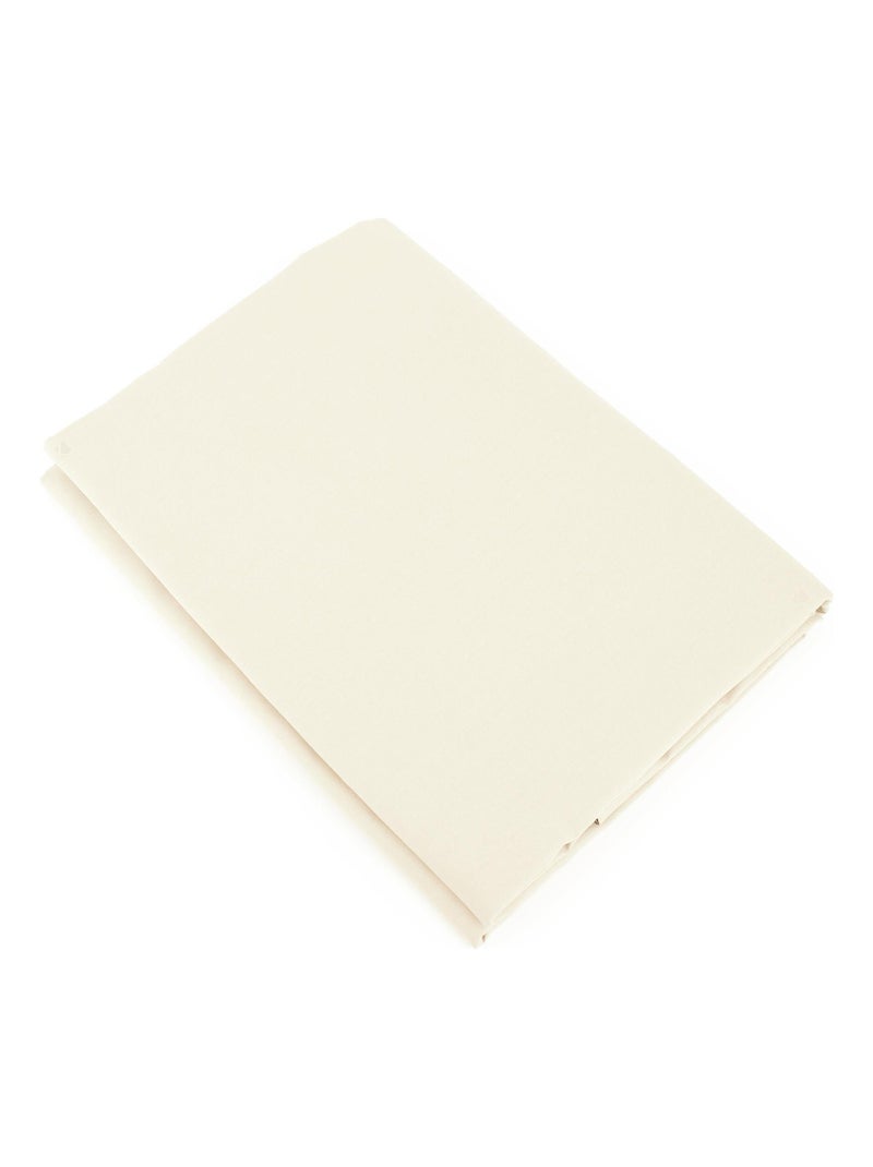 Housse de couette uni coton ALTO Beige clair - Kiabi