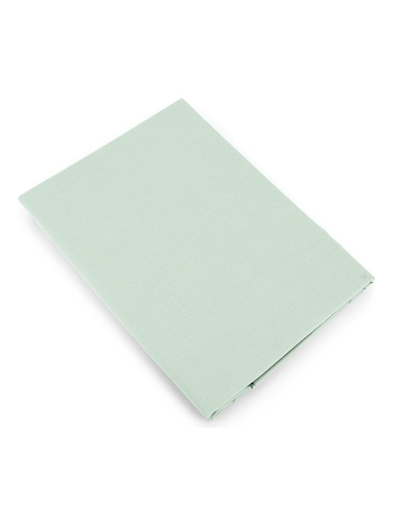 Housse de couette uni coton ALTO Vert anis - Kiabi