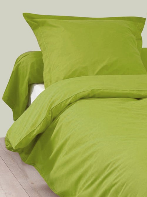 Housse de Couette Unie en 100 % Coton - Kiabi Housse de Couette Unie en 100 % Coton - Kiabi