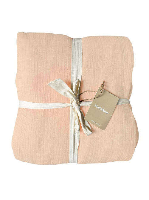 Housse de couette unie en coton, GAZE DE COTON - Kiabi Housse de couette unie en coton, GAZE DE COTON - Kiabi