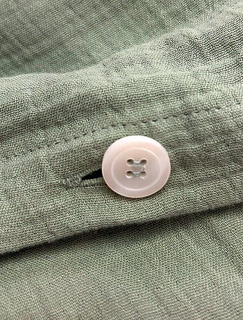 Housse de couette unie en coton, GAZE DE COTON