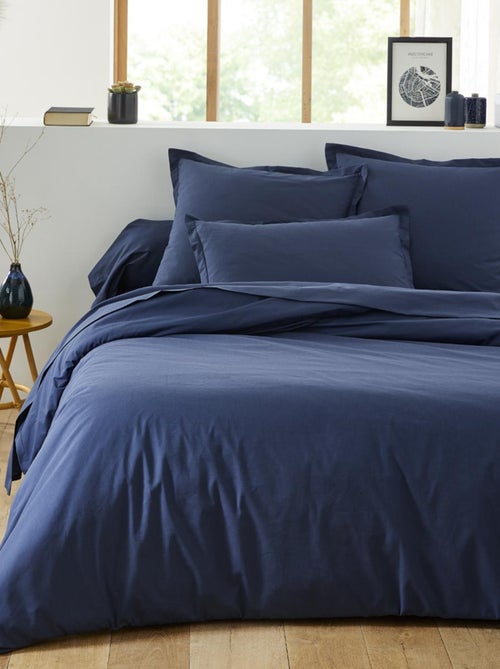 Housse de couette unie en coton, Made in France, LES UNIS - Kiabi