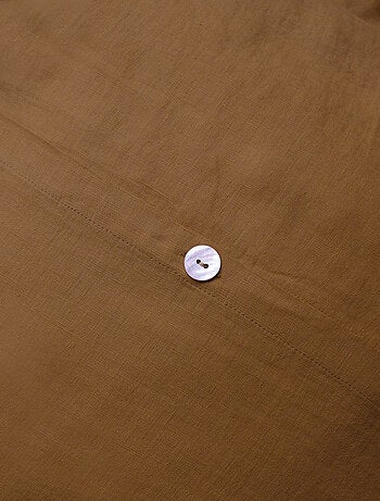 Housse de couette unie en lin, PASSION LIN