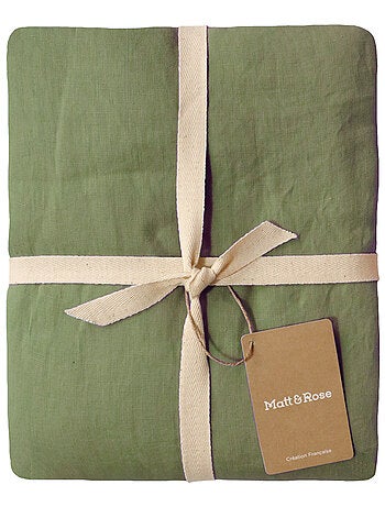 Housse de couette unie en lin, PASSION LIN